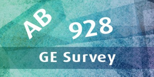 AB 928 GE Survey Promo